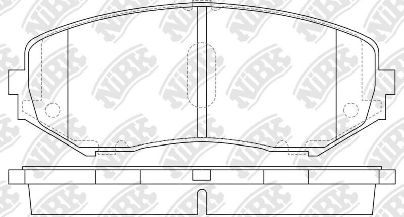 D1188 MAGNUM PRO  BRAKE PADS FRONT