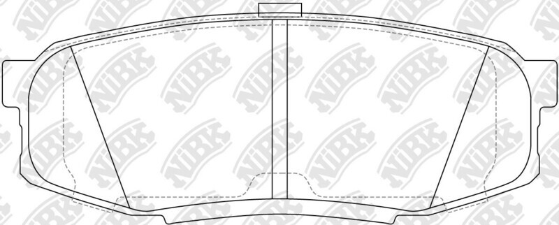 D1304 MASUMA  BRAKE PADS FRONT
