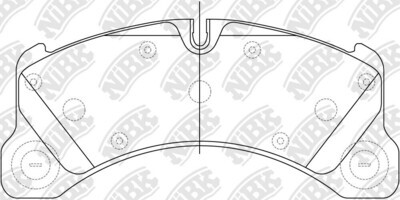 D1452 GAM  BRAKE PADS FRONT