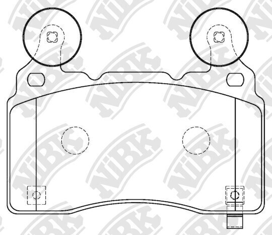 D1474 BENDIX  BRAKE PADS FRONT