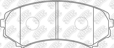 D867 BENDIX  BRAKE PADS FRONT