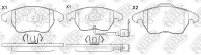 D1375 OMNICRAFT  BRAKE PADS FRONT