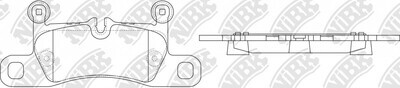 D1453 BROTHERS  BRAKE PADS REAR