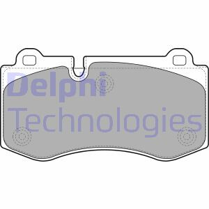 LP1980 DELPHI  BRAKE PADS FRONT