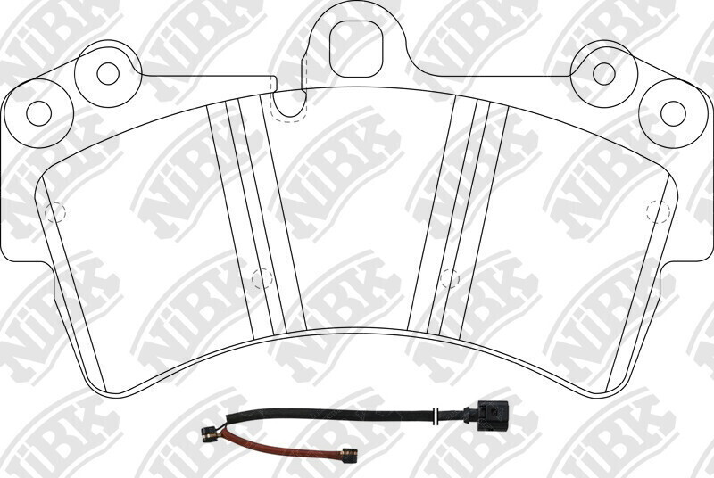 D1014 BENDIX  BRAKE PADS FRONT