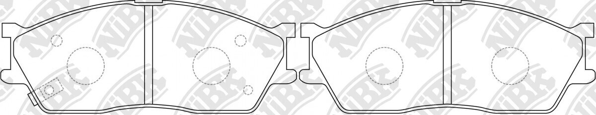 DK8105M SUPER GRIP  BRAKE PADS FRONT