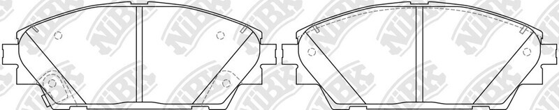 PSBP130119 TAKAYAMA  BRAKE PADS FRONT