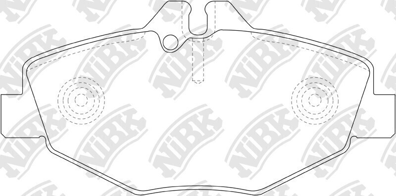 PB1667 PROBRAKE  BRAKE PADS FRONT