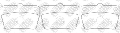 D1051 FRAS-ME  BRAKE PADS REAR
