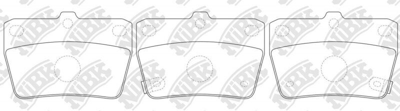 D1051 FRAS-ME  BRAKE PADS REAR