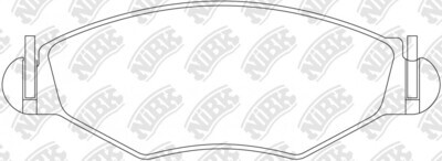 D1143 BLM  BRAKE PADS FRONT
