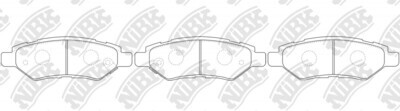 D1337 FRAS-ME  BRAKE PADS REAR