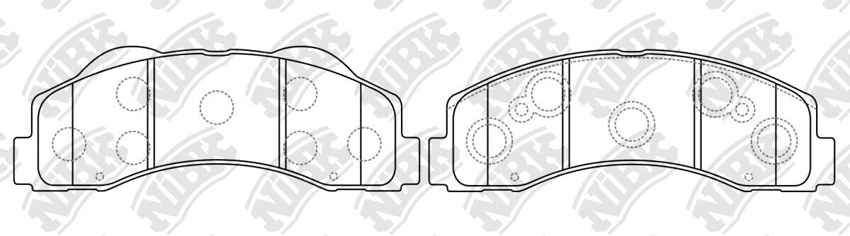 D1414 BENDIX  BRAKE PADS FRONT