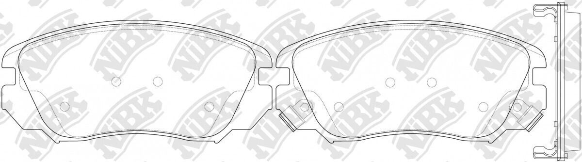 D1421 DURALAST  BRAKE PADS FRONT