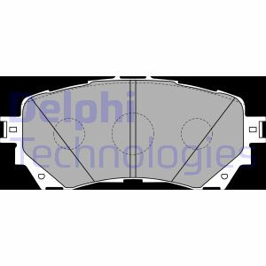LP2487 DELPHI  BRAKE PADS FRONT