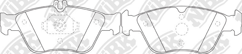 PSBP140064 TAKAYAMA  BRAKE PADS FRONT