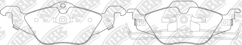 23063 GREEN TECH  BRAKE PADS FRONT