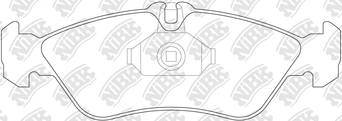 D1006 FRICTION PRO  BRAKE PADS REAR