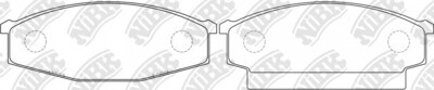 D1020 POWERLOTOS  BRAKE PADS REAR