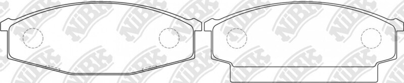 D1020 POWERLOTOS  BRAKE PADS REAR