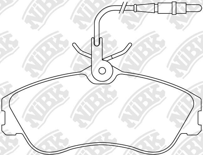 D1221 FREDO  BRAKE PADS FRONT