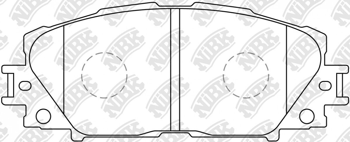 D1184 CEMED  BRAKE PADS FRONT