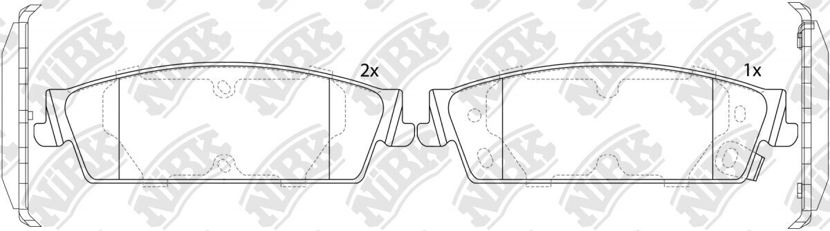 D1194 FRAS-ME  BRAKE PADS FRONT