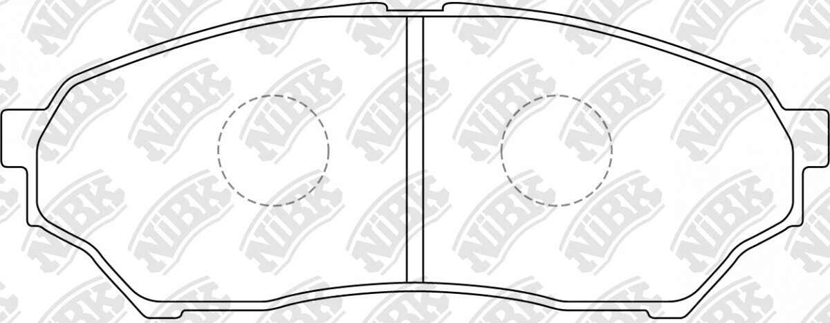 D1218 BROAKE  BRAKE PADS FRONT