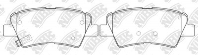 D1313 CYFC  BRAKE PADS REAR