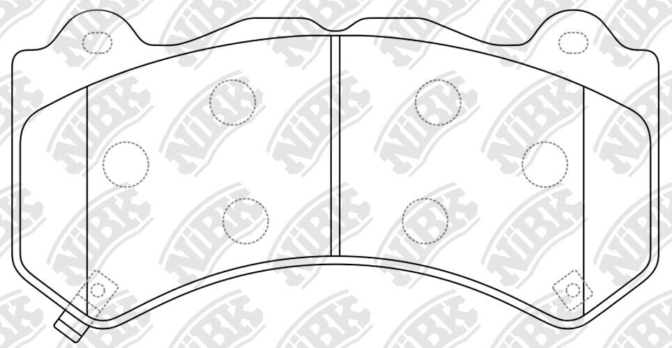 D1405 AIRUI  BRAKE PADS FRONT