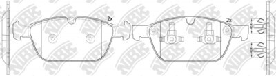 D1412 ZONGHENG  BRAKE PADS FRONT