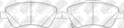 D1571 AIRUI  BRAKE PADS FRONT