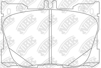 0004204900 FRAS-ME  BRAKE PADS FRONT
