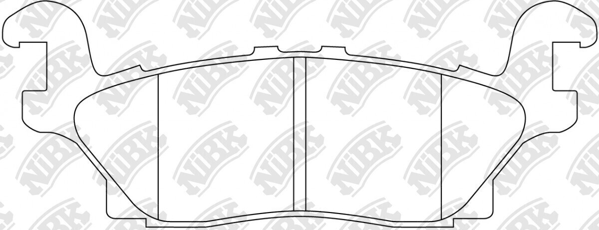D1120 KITPRO  BRAKE PADS REAR