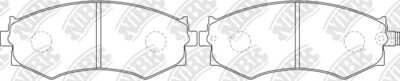 D1098 EAM  BRAKE PADS FRONT