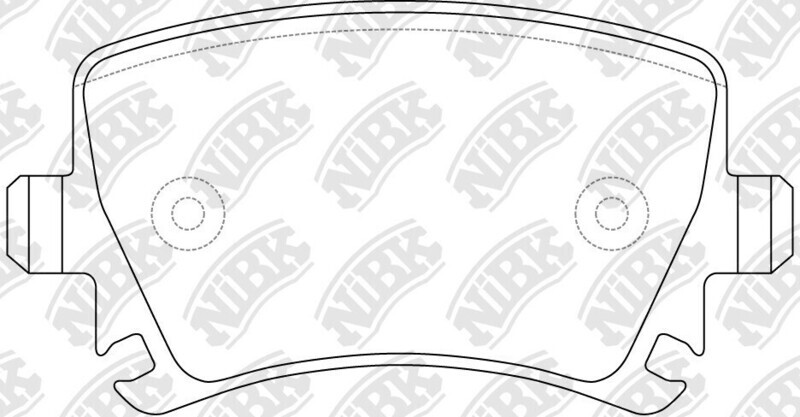 D1108 BLM BRAKE PADS REAR