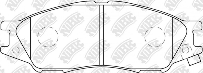D1193 BENDIX  BRAKE PADS FRONT