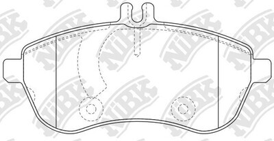 D1340 JAOSHN BRAKE PADS FRONT