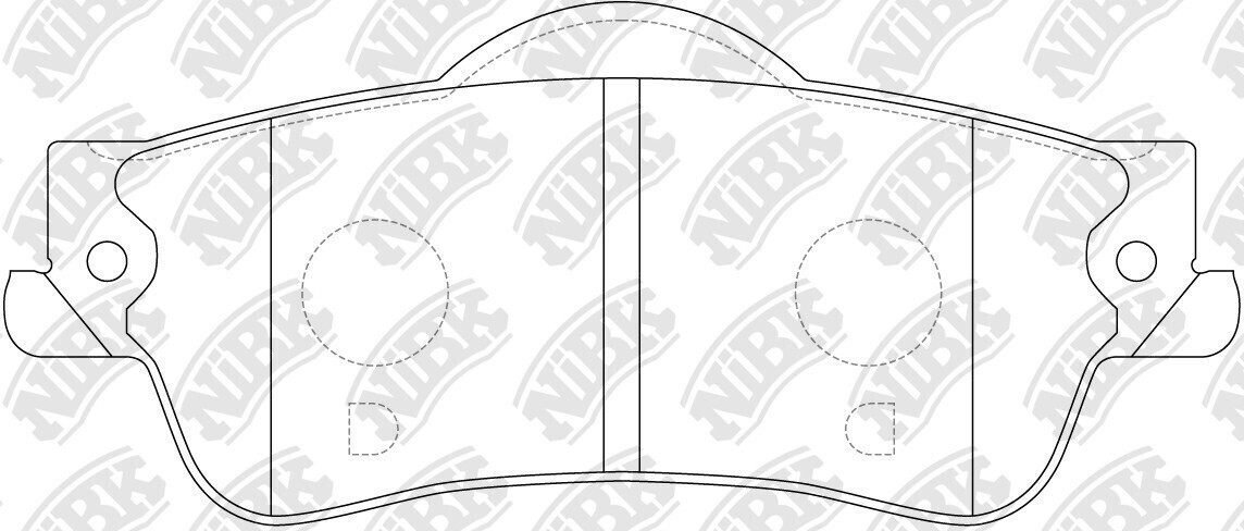 D1352 FIRELOCK  BRAKE PADS REAR