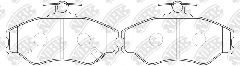D1137 POWERLOTOS  BRAKE PADS FRONT