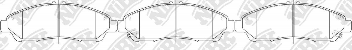 D1280-8396 KITPRO  BRAKE PADS FRONT