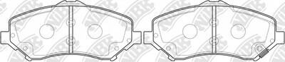 D1273 SDXHAQ  BRAKE PADS FRONT