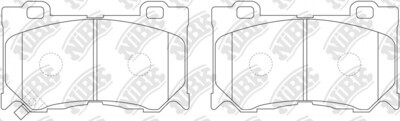 D1346 MAGNUM PRO  BRAKE PADS FRONT