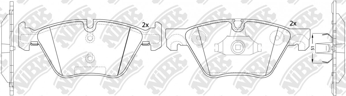 D1504 FRAS-ME  BRAKE PADS FRONT