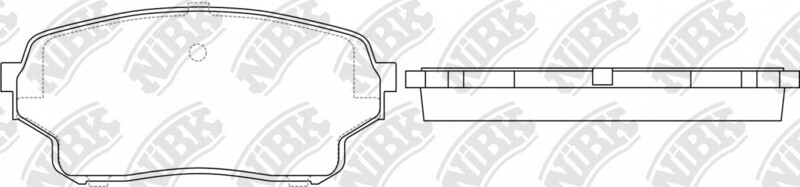 D1105 RAYBESTOS  BRAKE PADS FRONT