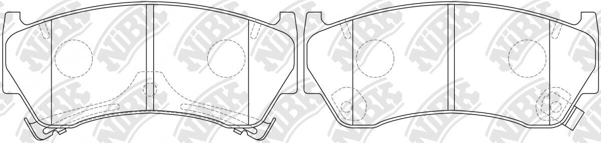 D1202M SUPER GRIP  BRAKE PADS FRONT