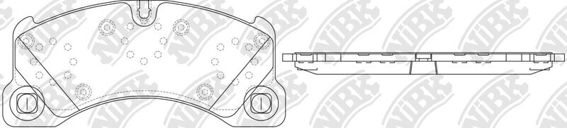 D1349 BROTHERS  BRAKE PADS FRONT