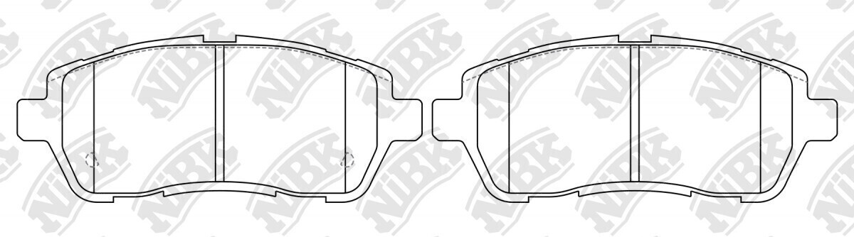D1454 AVANZADO  BRAKE PADS FRONT