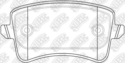D1547 ANT  BRAKE PADS REAR