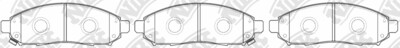 D1094 LAMDA  BRAKE PADS FRONT